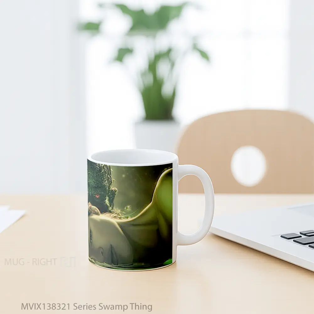 Mug Series Swamp Thing Gelas Keramik Unik - All-side / Desain