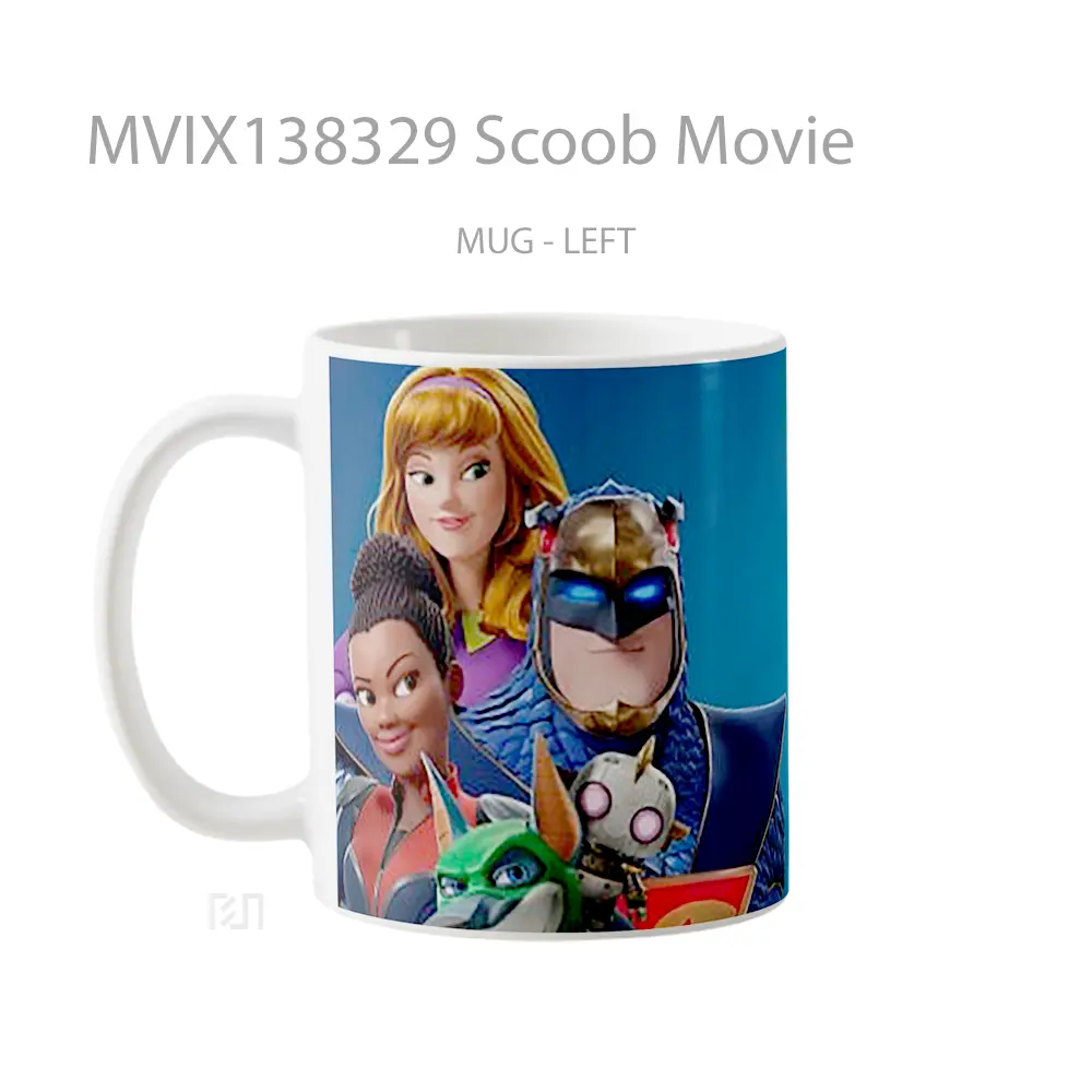 Mug Scoob Movie Gelas Keramik Unik - All-side / Desain