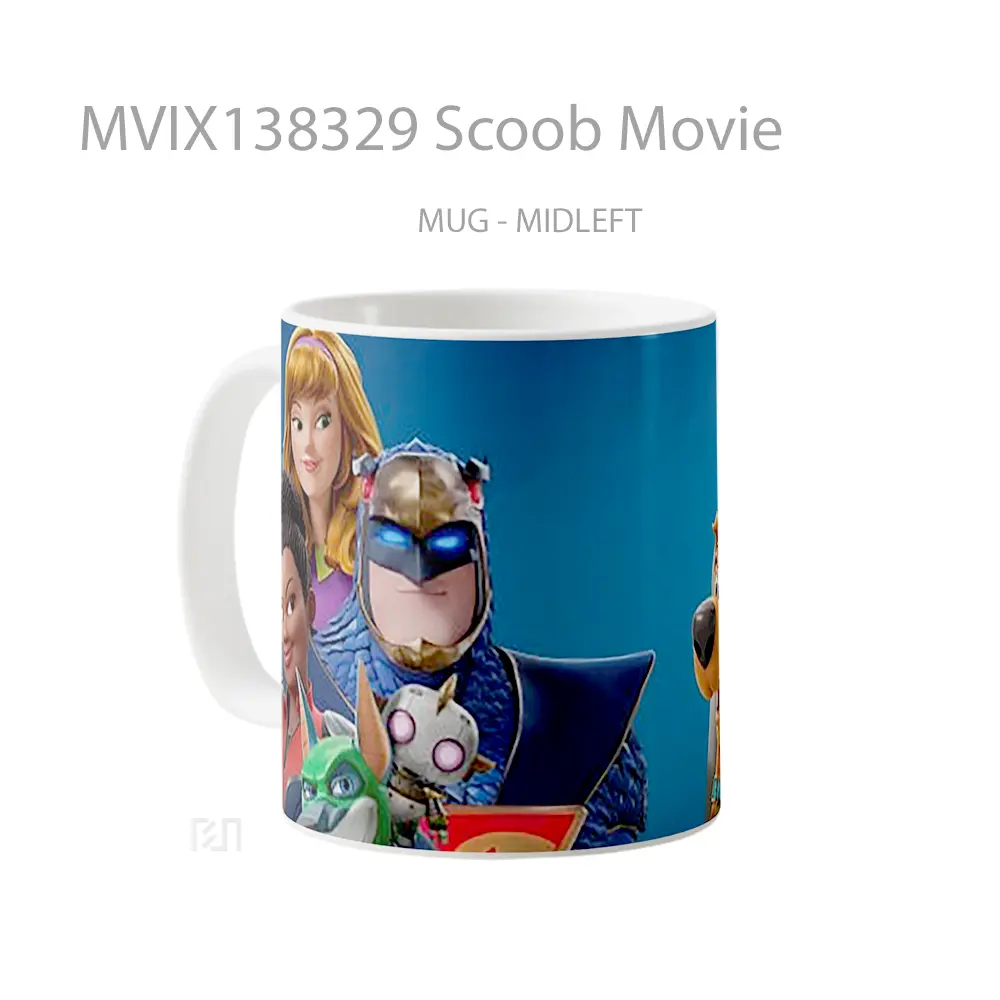 Mug Scoob Movie Gelas Keramik Unik - All-side / Desain