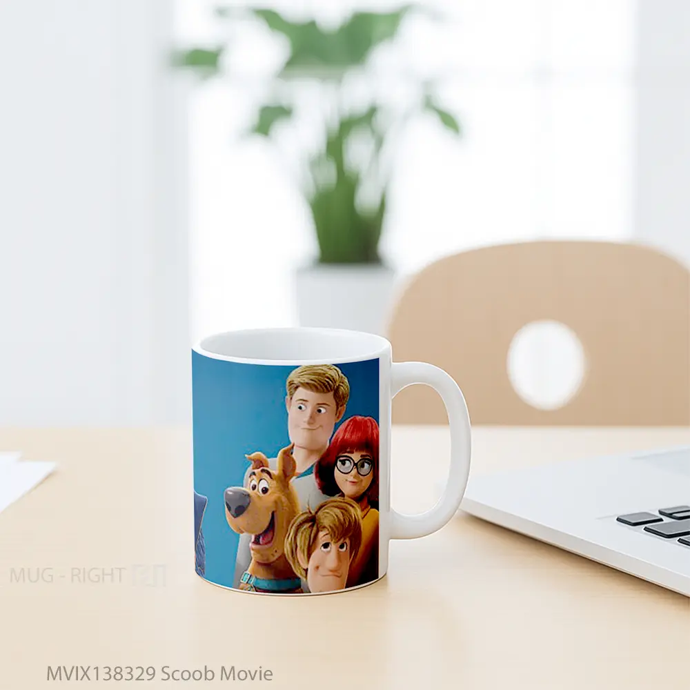Mug Scoob Movie Gelas Keramik Unik - All-side / Desain