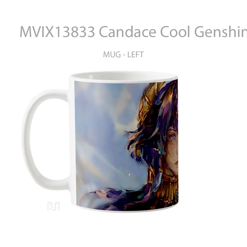 Mug Candace Cool Genshin Impact Cangkir Gamer - All-side / Desain
