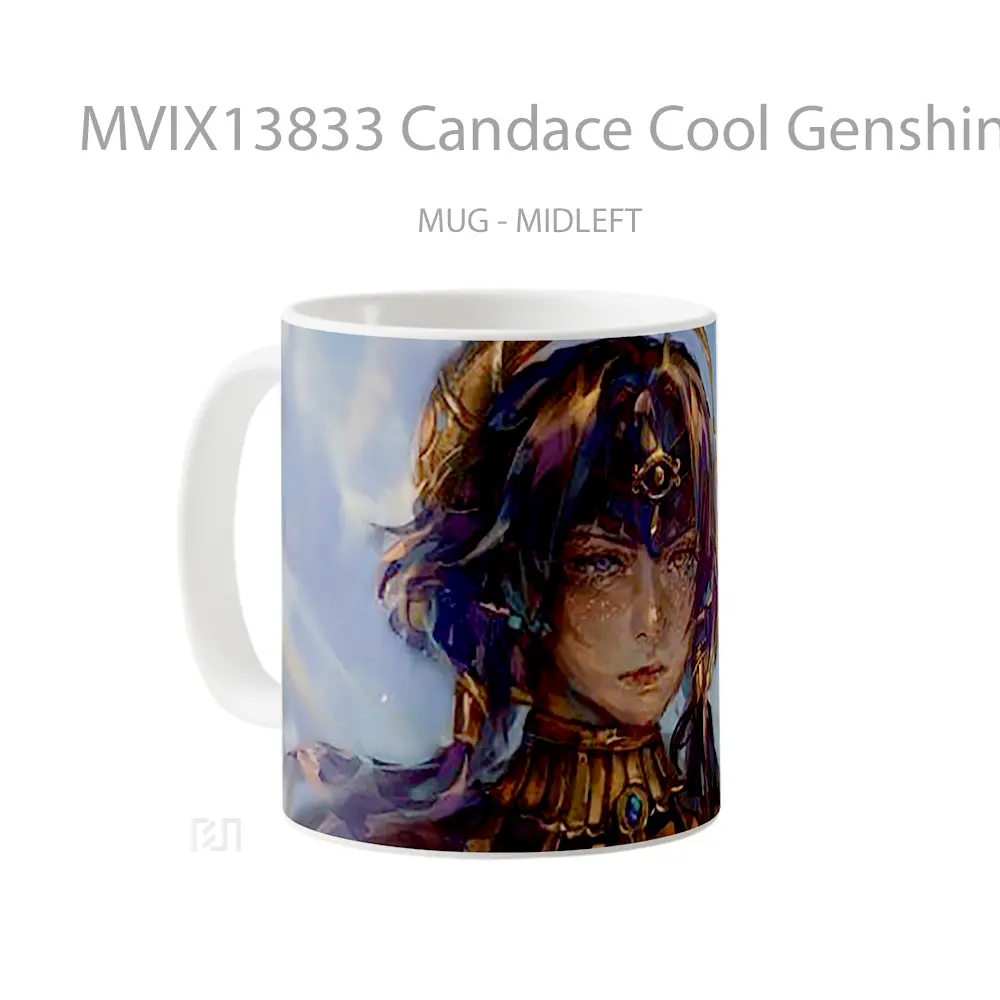 Mug Candace Cool Genshin Impact Cangkir Gamer - All-side / Desain