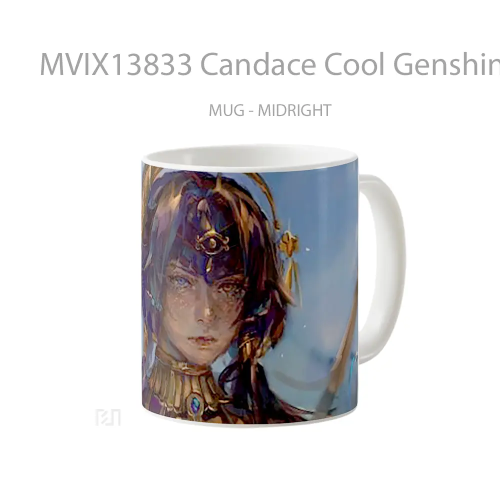 Mug Candace Cool Genshin Impact Cangkir Gamer - All-side / Desain