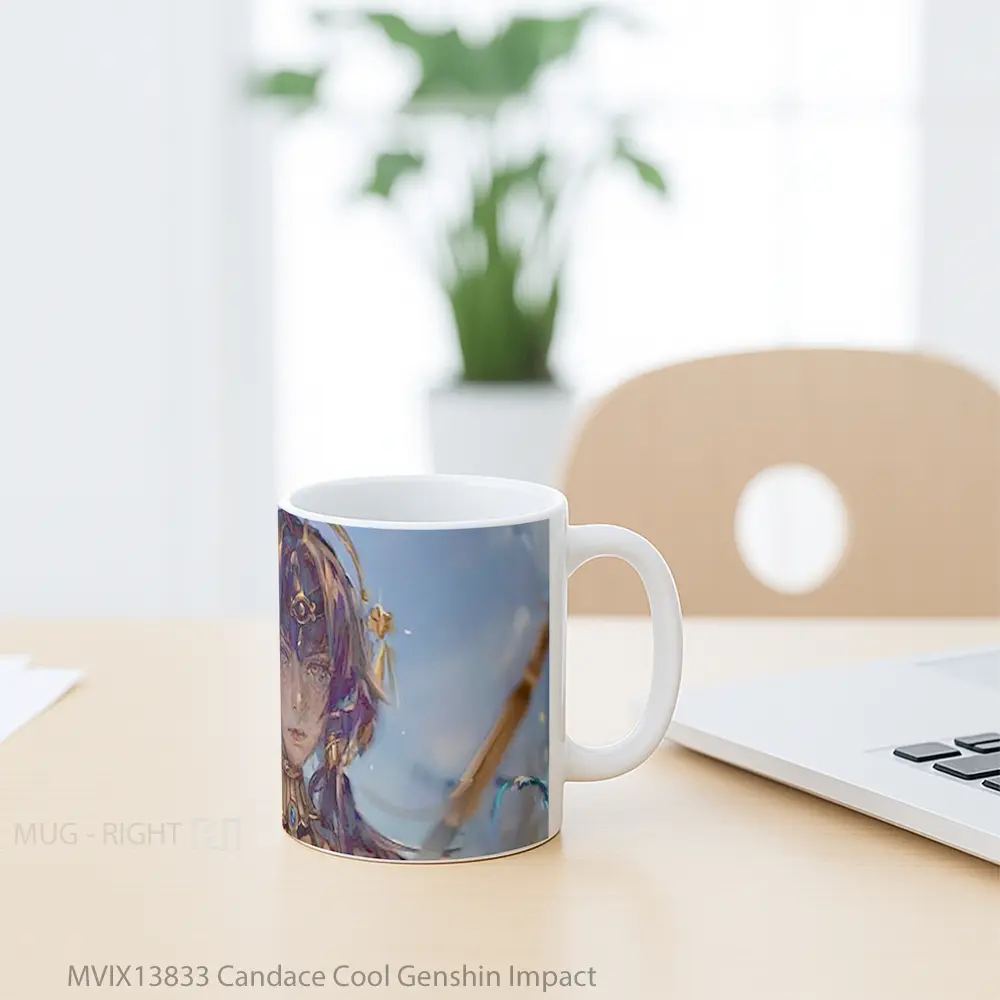 Mug Candace Cool Genshin Impact Cangkir Gamer - All-side / Desain