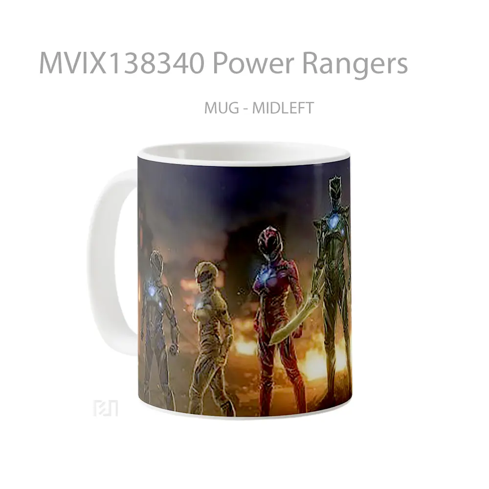 Mug Power Rangers Gelas Keramik Unik - All-side / Desain