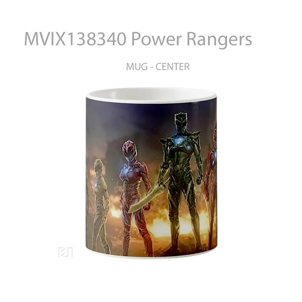 Mug Power Rangers Gelas Keramik Unik