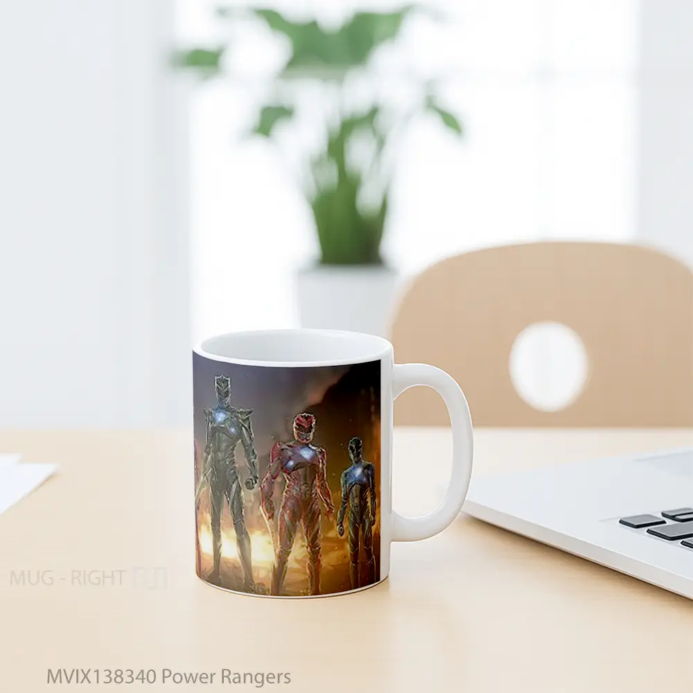Mug Power Rangers Gelas Keramik Unik - All-side / Desain
