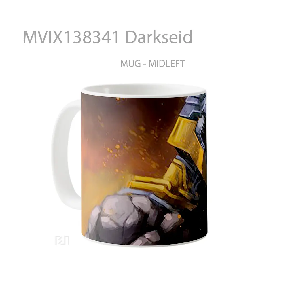 Mug Darkseid Gelas Keramik Unik - All-side / Desain
