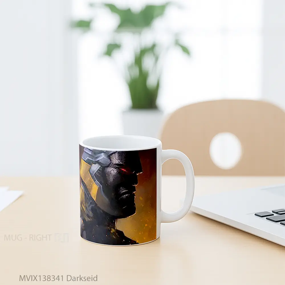 Mug Darkseid Gelas Keramik Unik - All-side / Desain