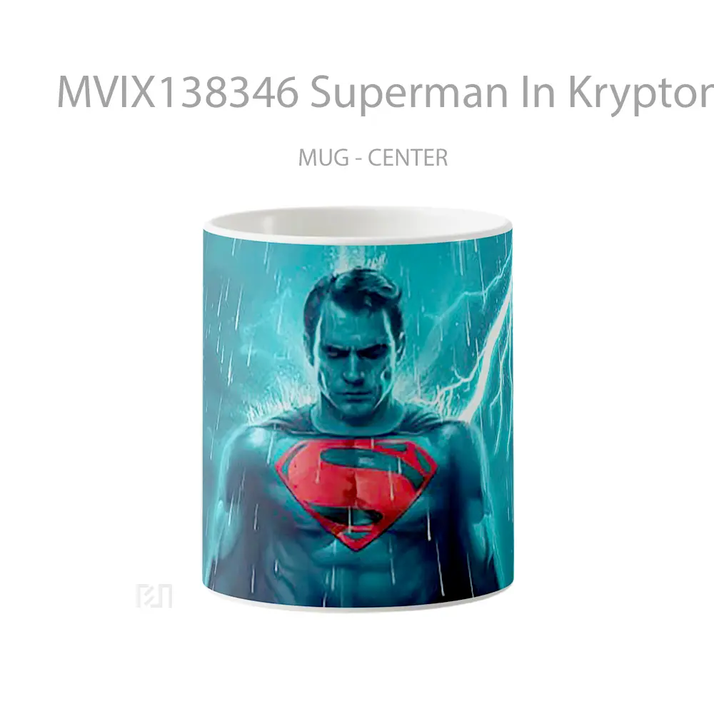 Mug Superman In Krypton Gelas Superhero