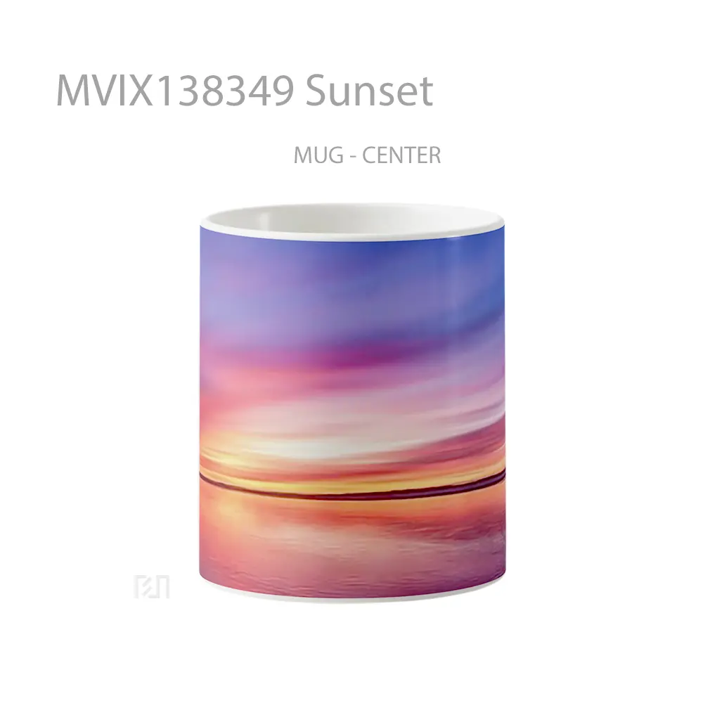 Mug Sunset Gelas Pemandangan Alam