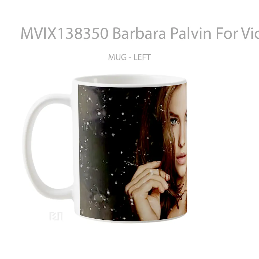 Mug Barbara Palvin For Victoria Secret Gelas Keramik Unik - All-side / Desain