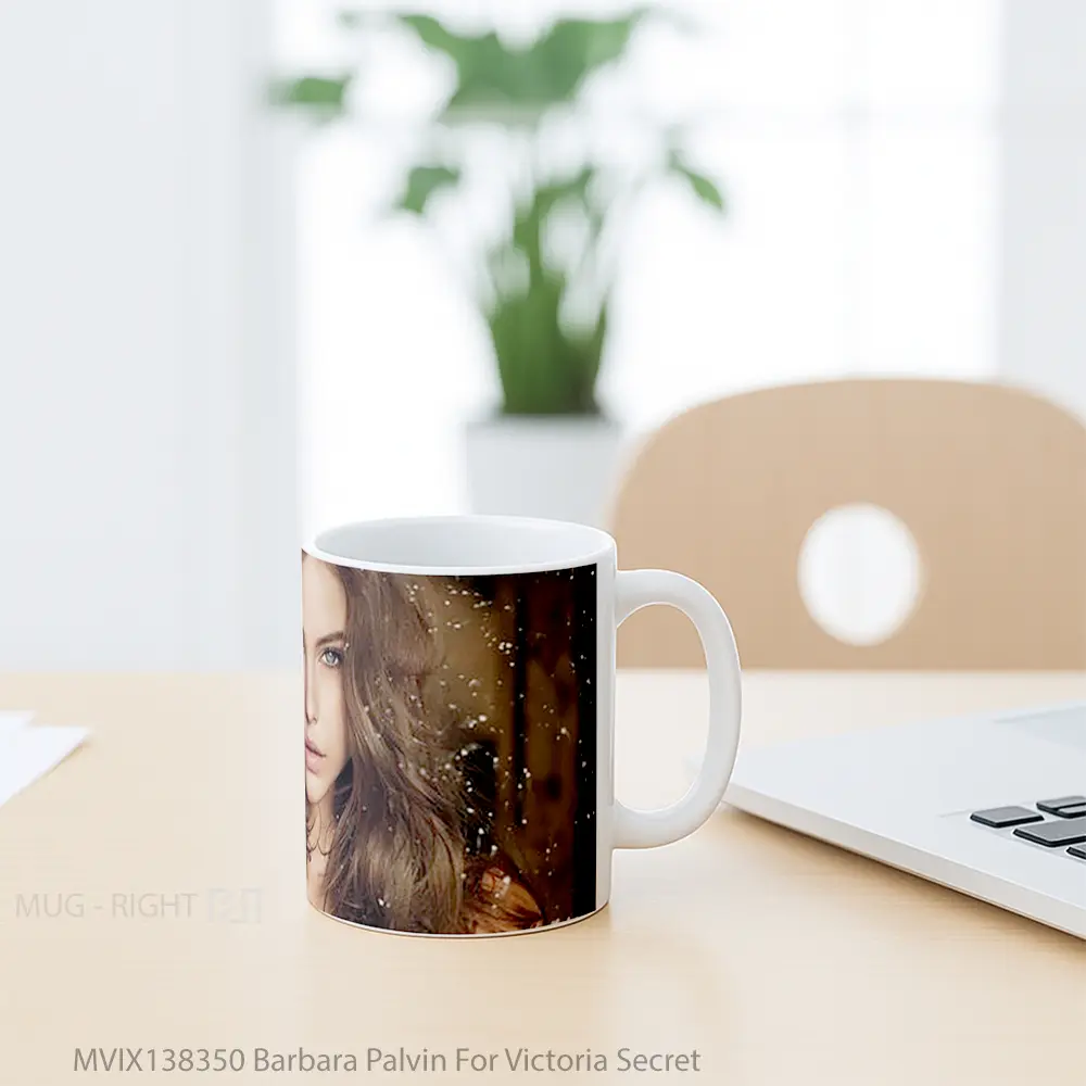 Mug Barbara Palvin For Victoria Secret Gelas Keramik Unik - All-side / Desain