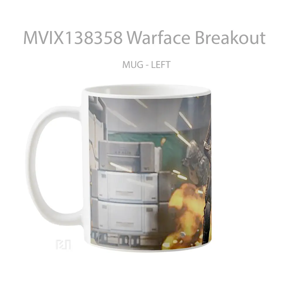 Mug Warface Breakout Gelas Keramik Unik - All-side / Desain