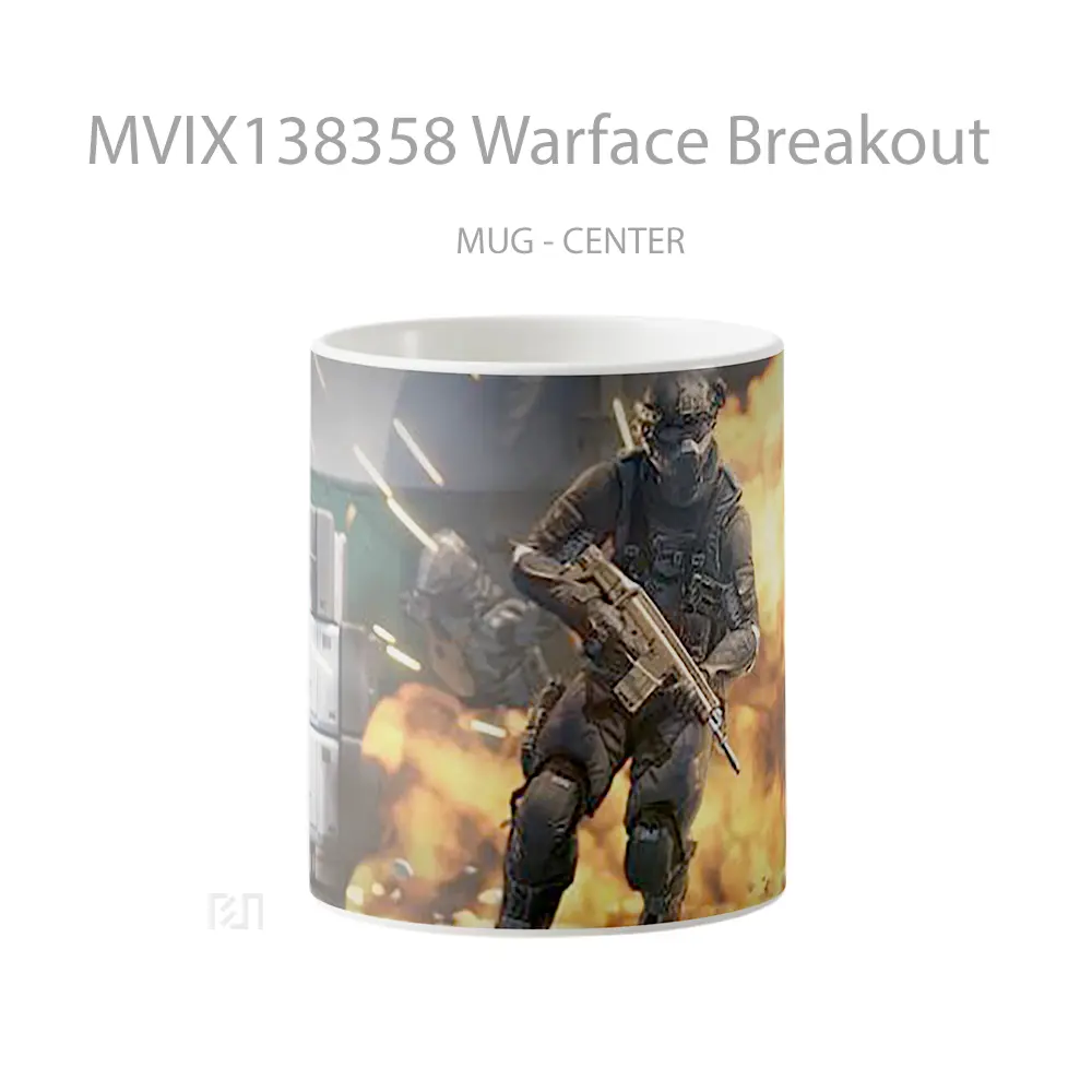 Mug Warface Breakout Gelas Keramik Unik