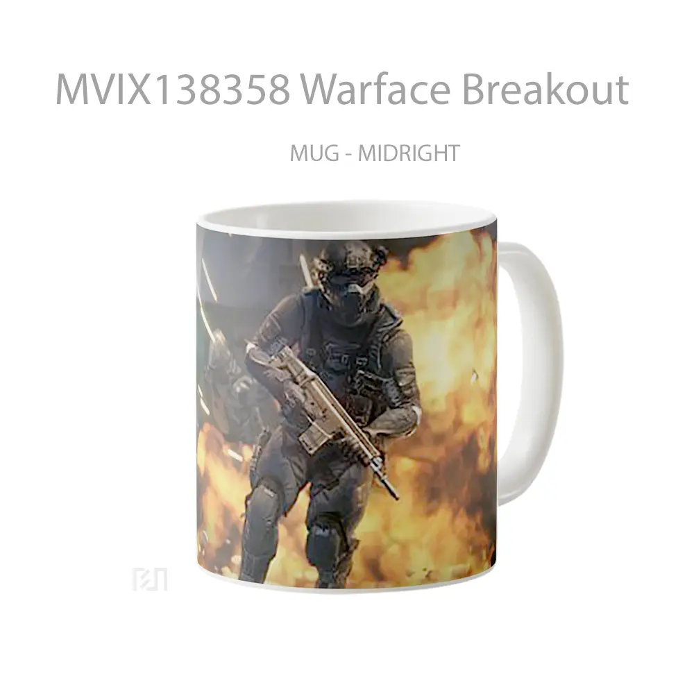 Mug Warface Breakout Gelas Keramik Unik - All-side / Desain