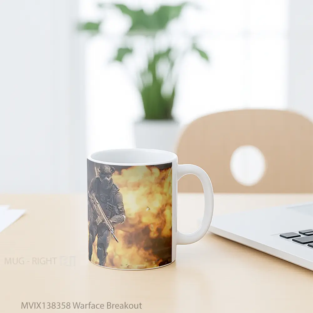 Mug Warface Breakout Gelas Keramik Unik - All-side / Desain