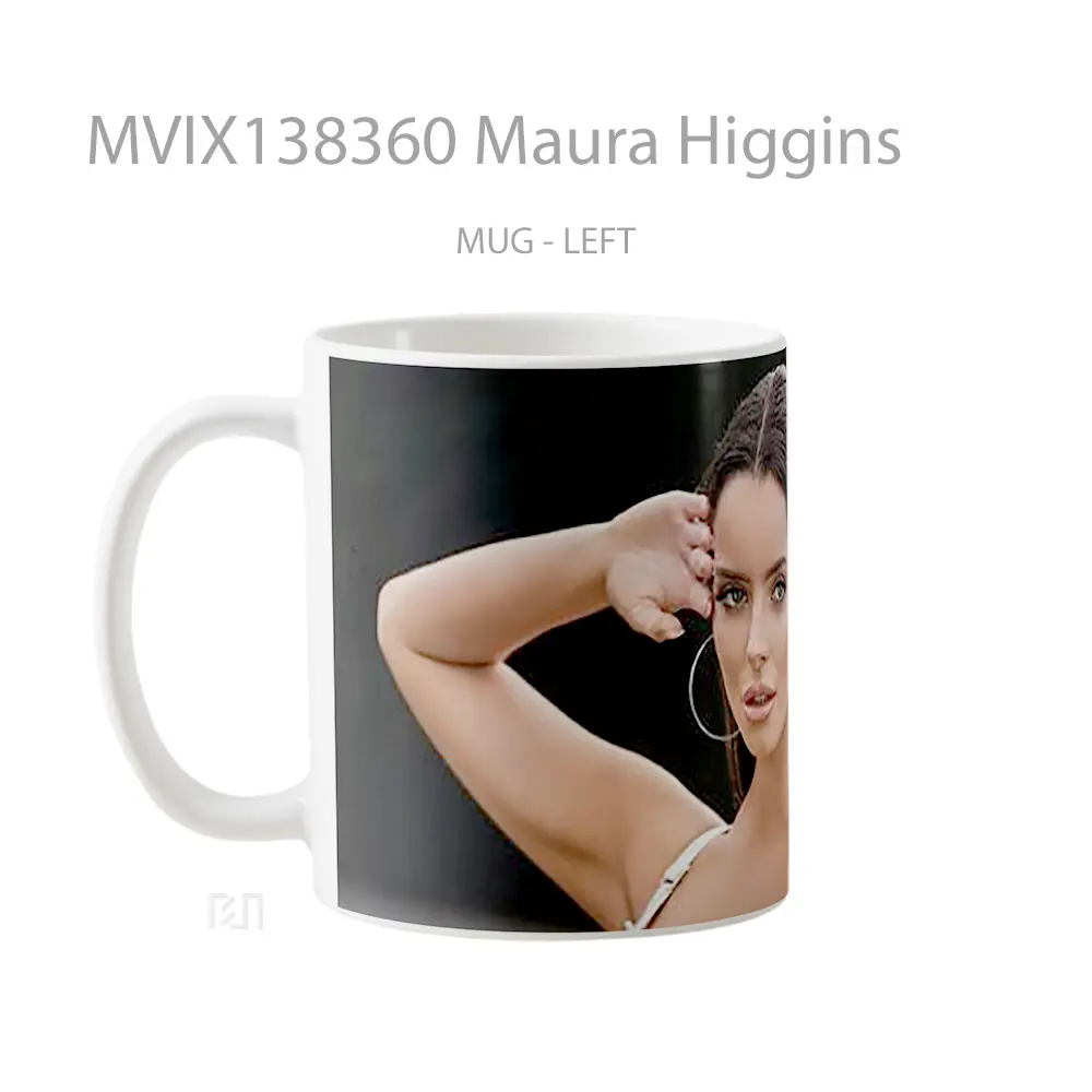 Mug Maura Higgins Gelas Keramik Unik - All-side / Desain