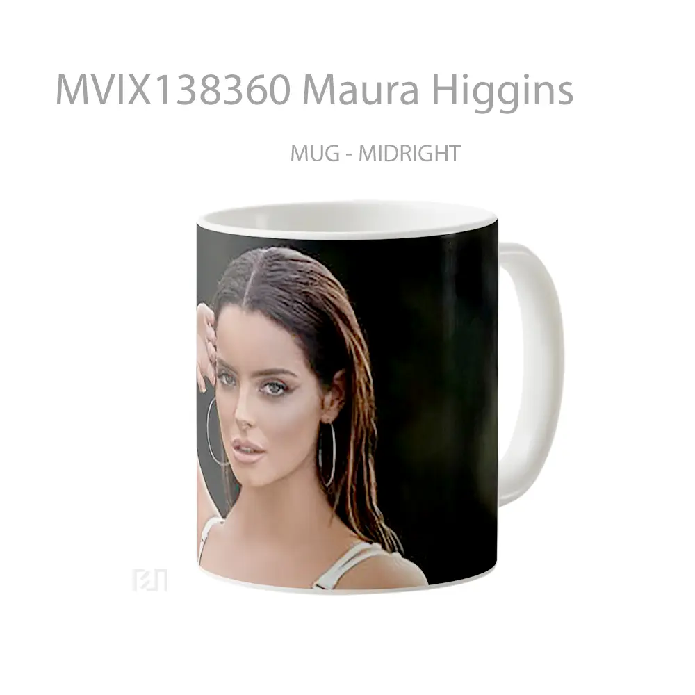Mug Maura Higgins Gelas Keramik Unik - All-side / Desain