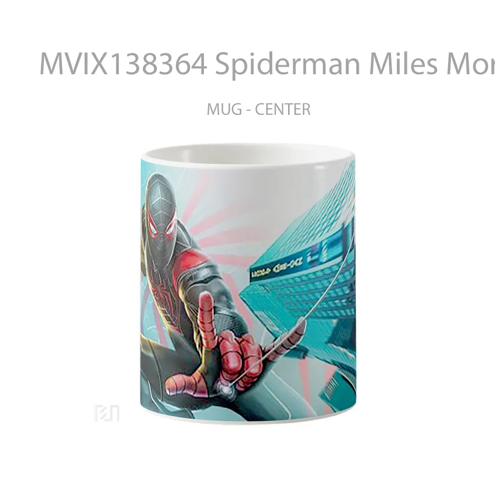 Mug Spiderman Miles Morales V2 Gelas Superhero
