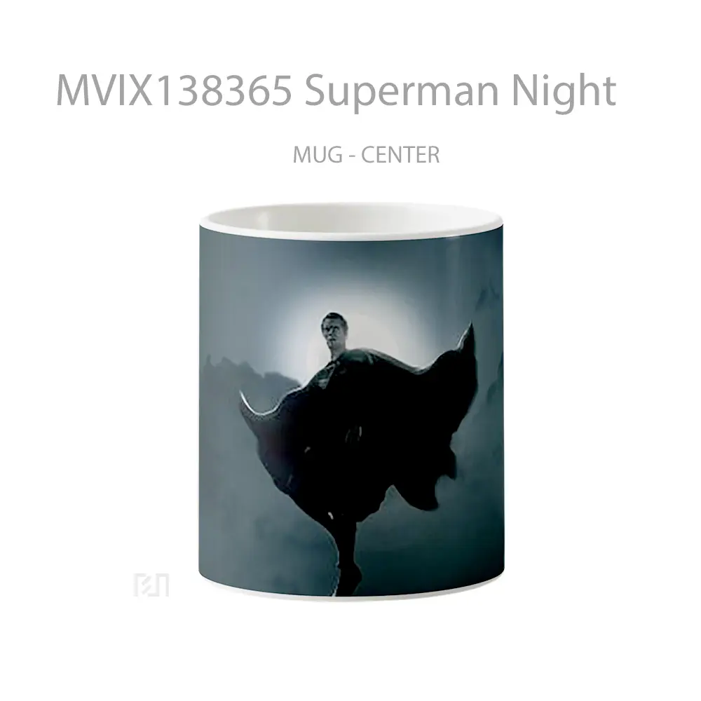 Mug Superman Night Gelas Superhero