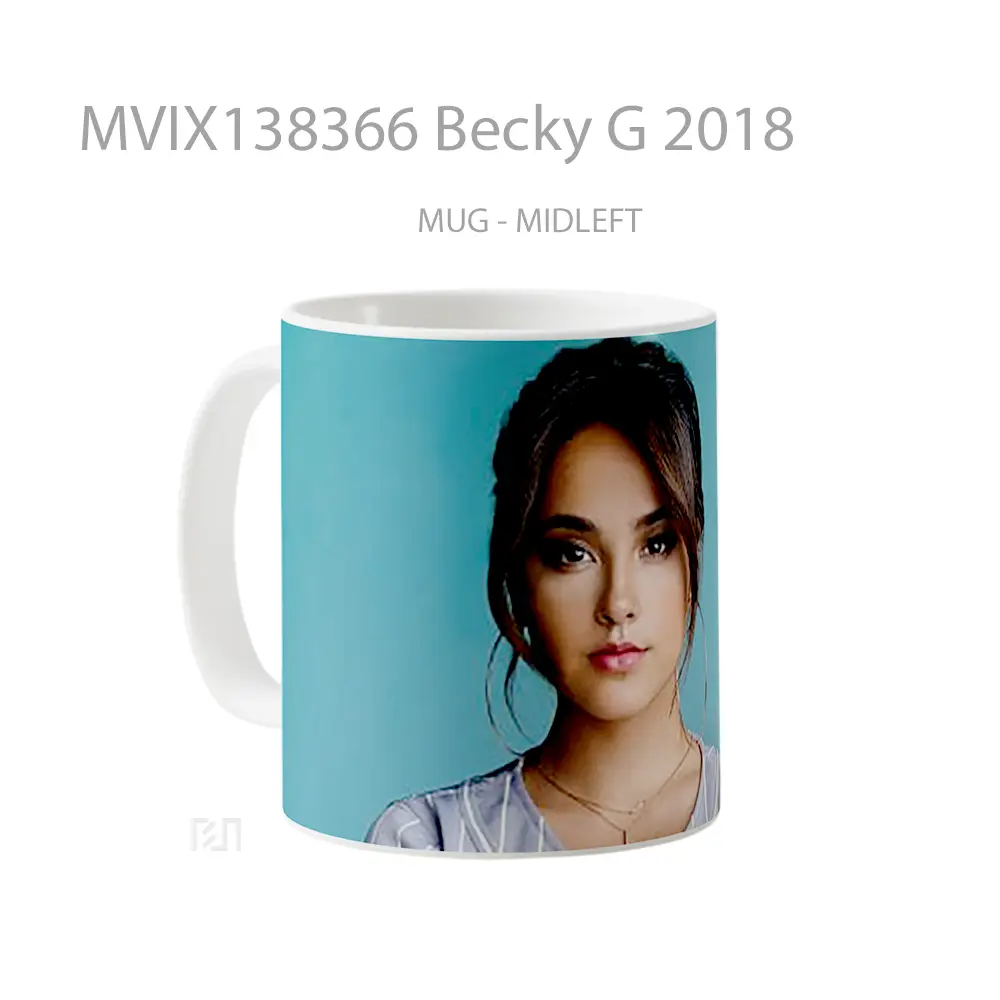 Mug Becky G 2018 Gelas Keramik Unik - All-side / Desain