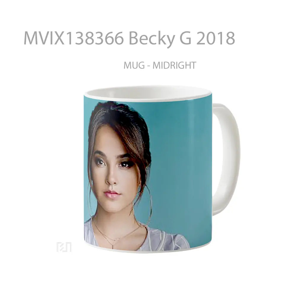 Mug Becky G 2018 Gelas Keramik Unik - All-side / Desain