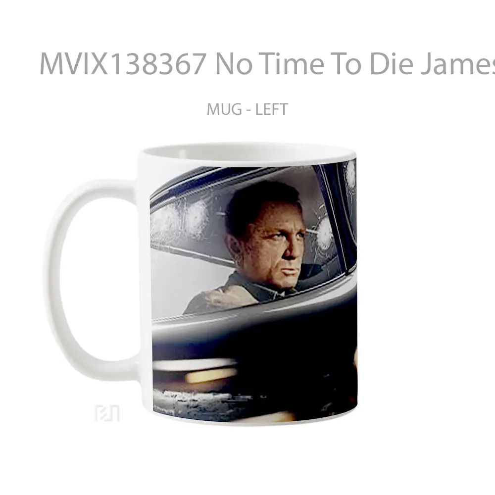 Mug No Time To Die James Bond Gelas Keramik Unik - All-side / Desain