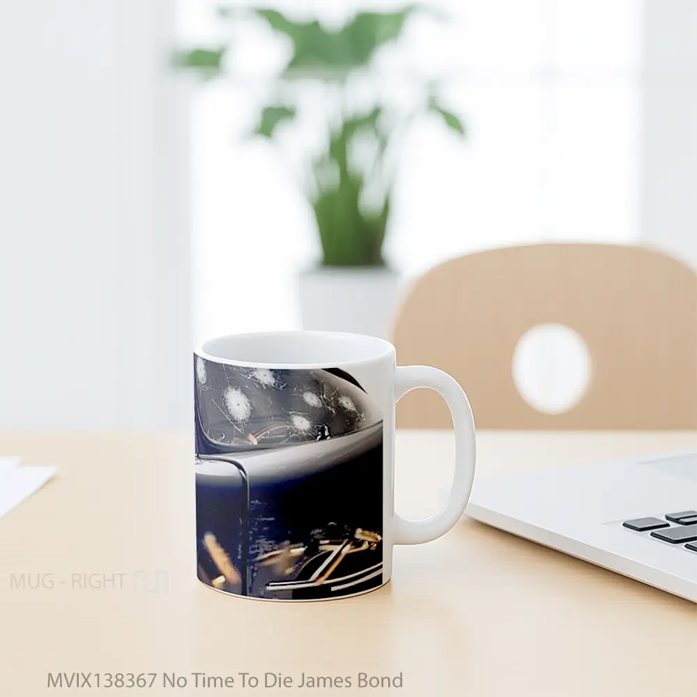 Mug No Time To Die James Bond Gelas Keramik Unik - All-side / Desain