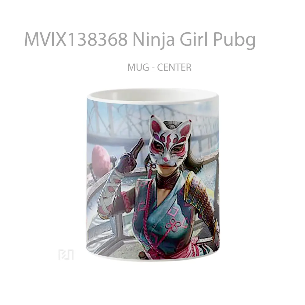 Mug Ninja Girl Pubg Cangkir Gamer