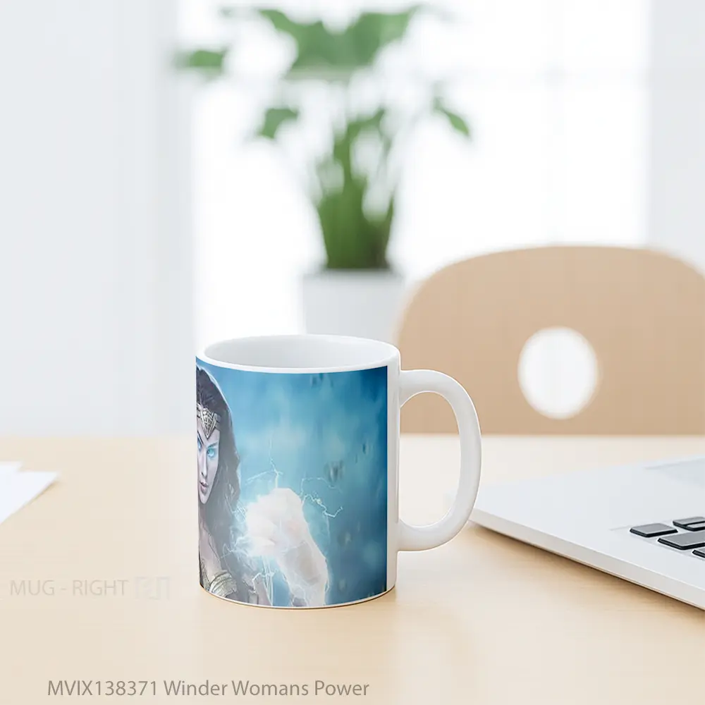 Mug Winder Womans Power Gelas Keramik Unik - All-side / Desain