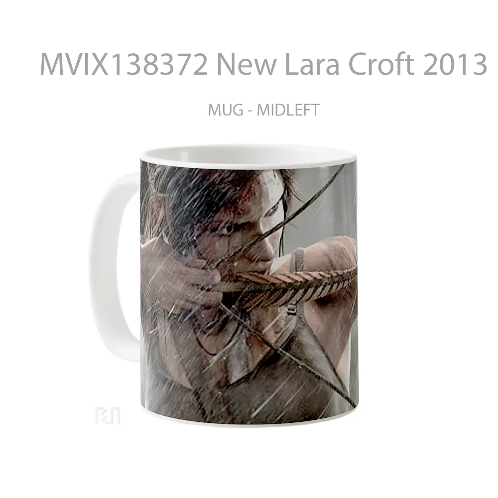 Mug New Lara Croft 2013 Gelas Keramik Unik - All-side / Desain