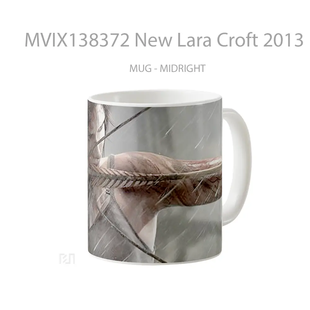Mug New Lara Croft 2013 Gelas Keramik Unik - All-side / Desain