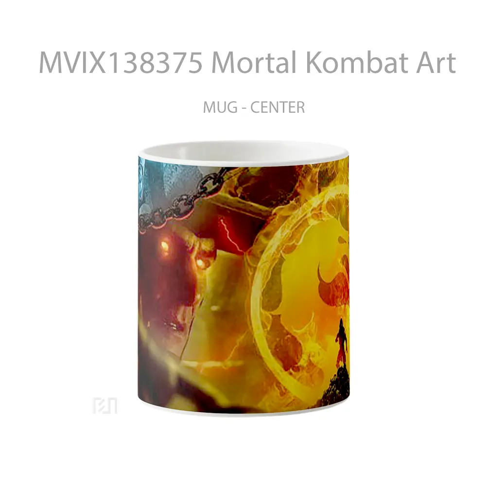 Mug Mortal Kombat Art Gelas Keramik Unik