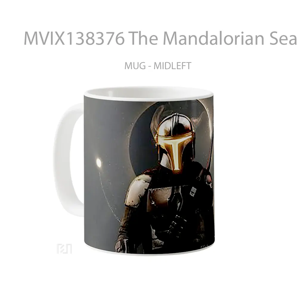 Mug The Mandalorian Season 2 V1 Gelas Star Wars - All-side / Desain