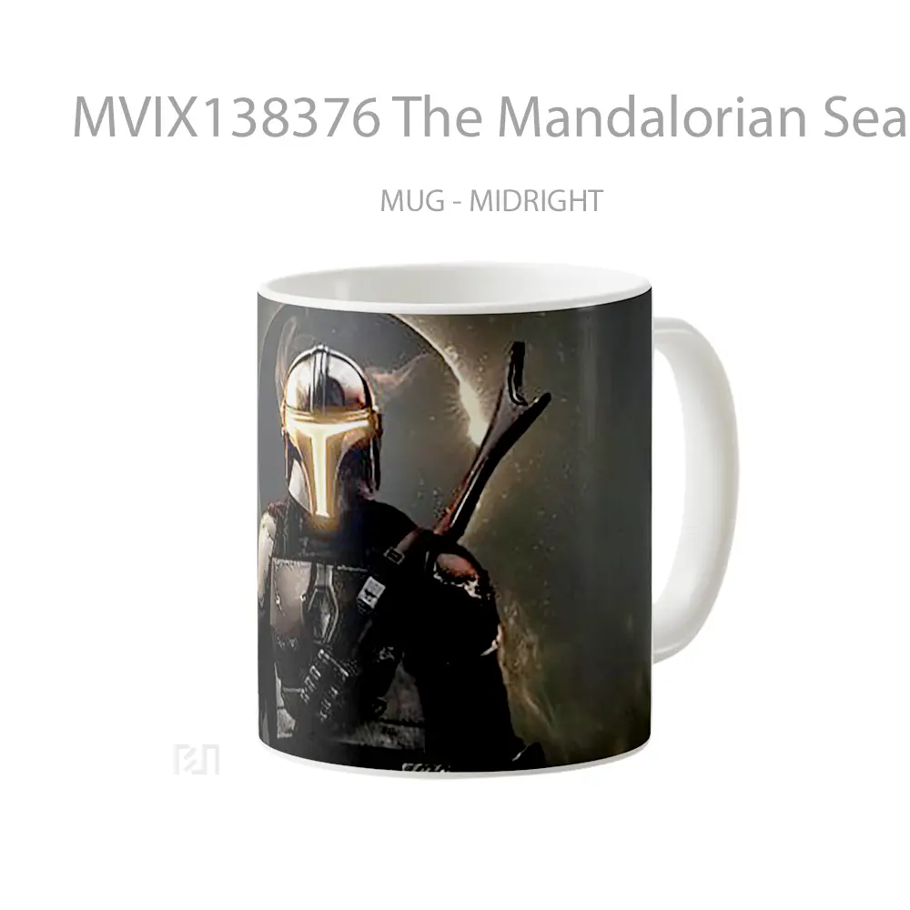 Mug The Mandalorian Season 2 V1 Gelas Star Wars - All-side / Desain