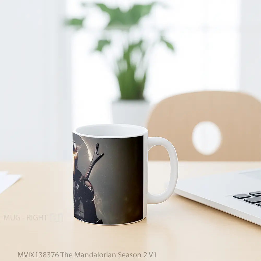 Mug The Mandalorian Season 2 V1 Gelas Star Wars - All-side / Desain
