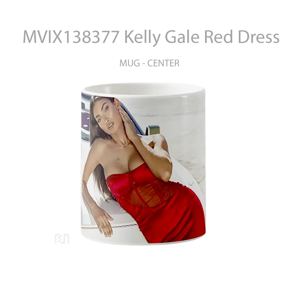 Mug Kelly Gale Red Dress Gelas Keramik Unik