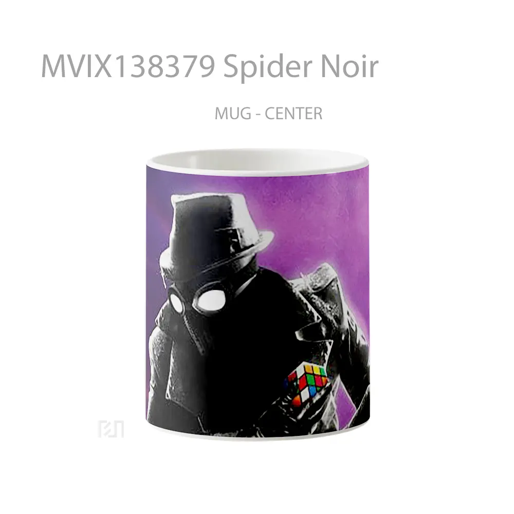 Mug Spider Noir Gelas Keramik Unik