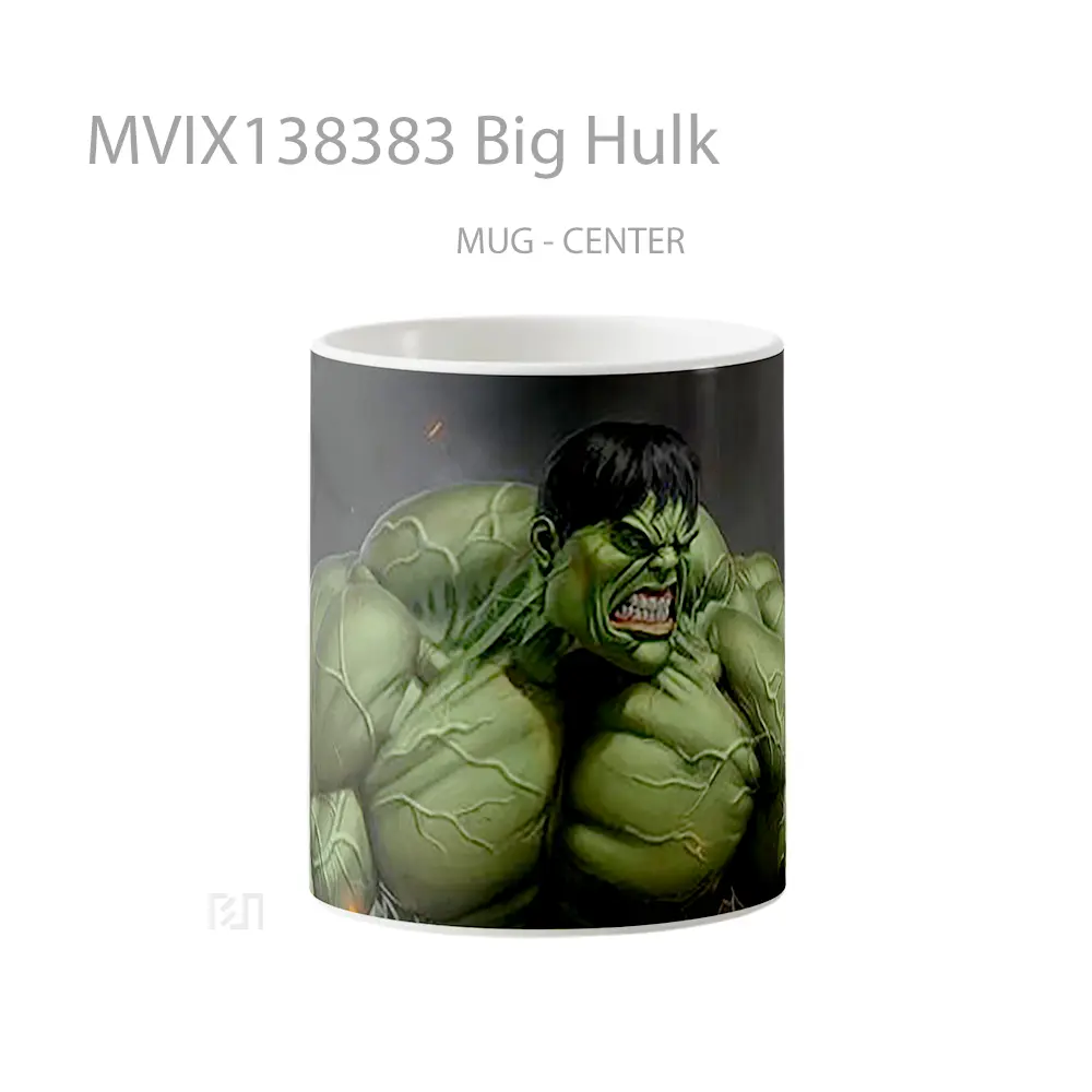 Mug Big Hulk Gelas Superhero
