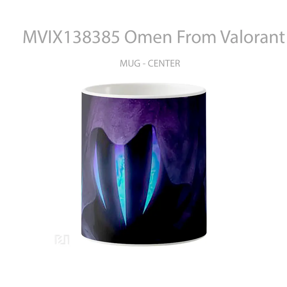 Mug Omen From Valorant Cangkir Gamer