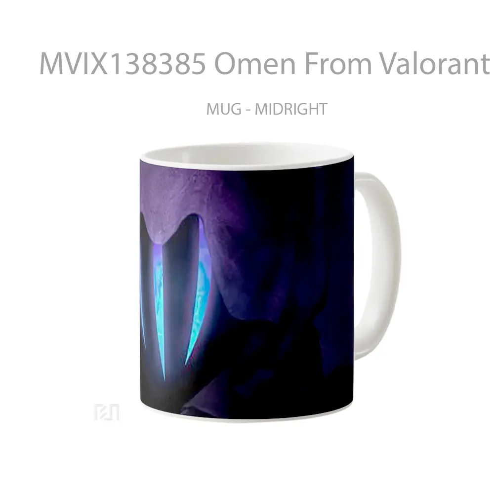 Mug Omen From Valorant Cangkir Gamer - All-side / Desain