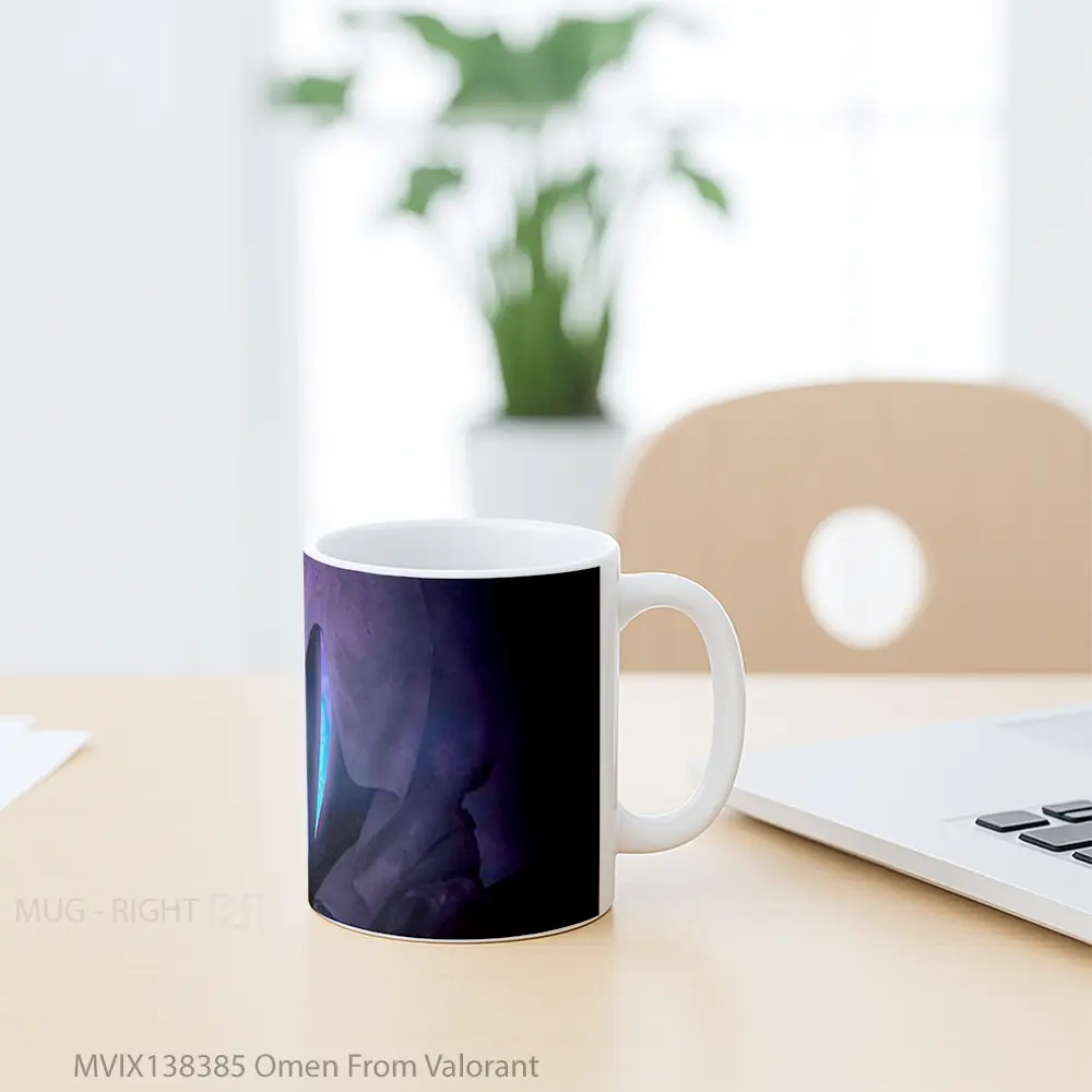 Mug Omen From Valorant Cangkir Gamer - All-side / Desain