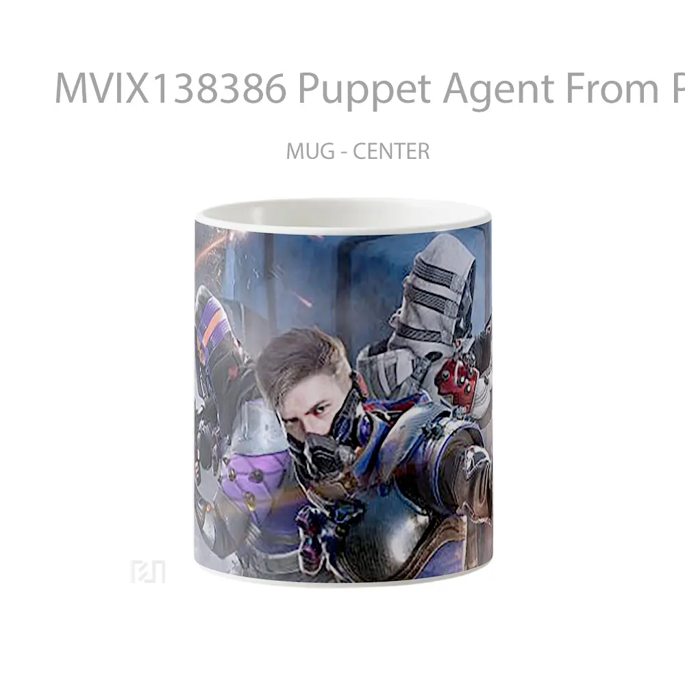 Mug Puppet Agent From Pubg Cangkir Gamer