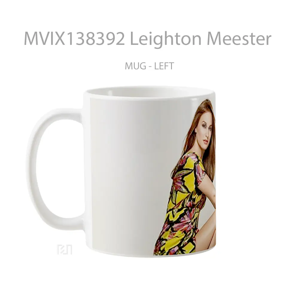 Mug Leighton Meester Gelas Keramik Unik - All-side / Desain