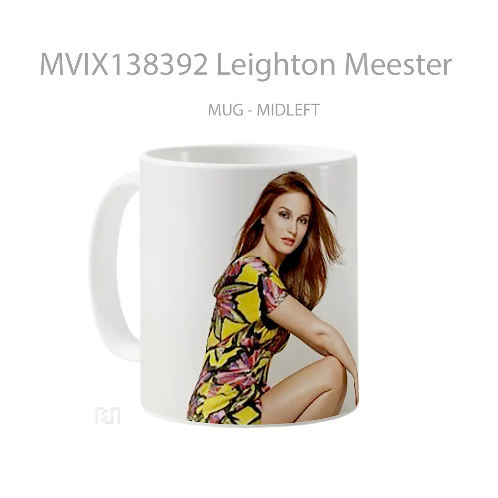 Mug Leighton Meester Gelas Keramik Unik - All-side / Desain
