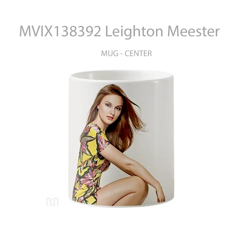 Mug Leighton Meester Gelas Keramik Unik
