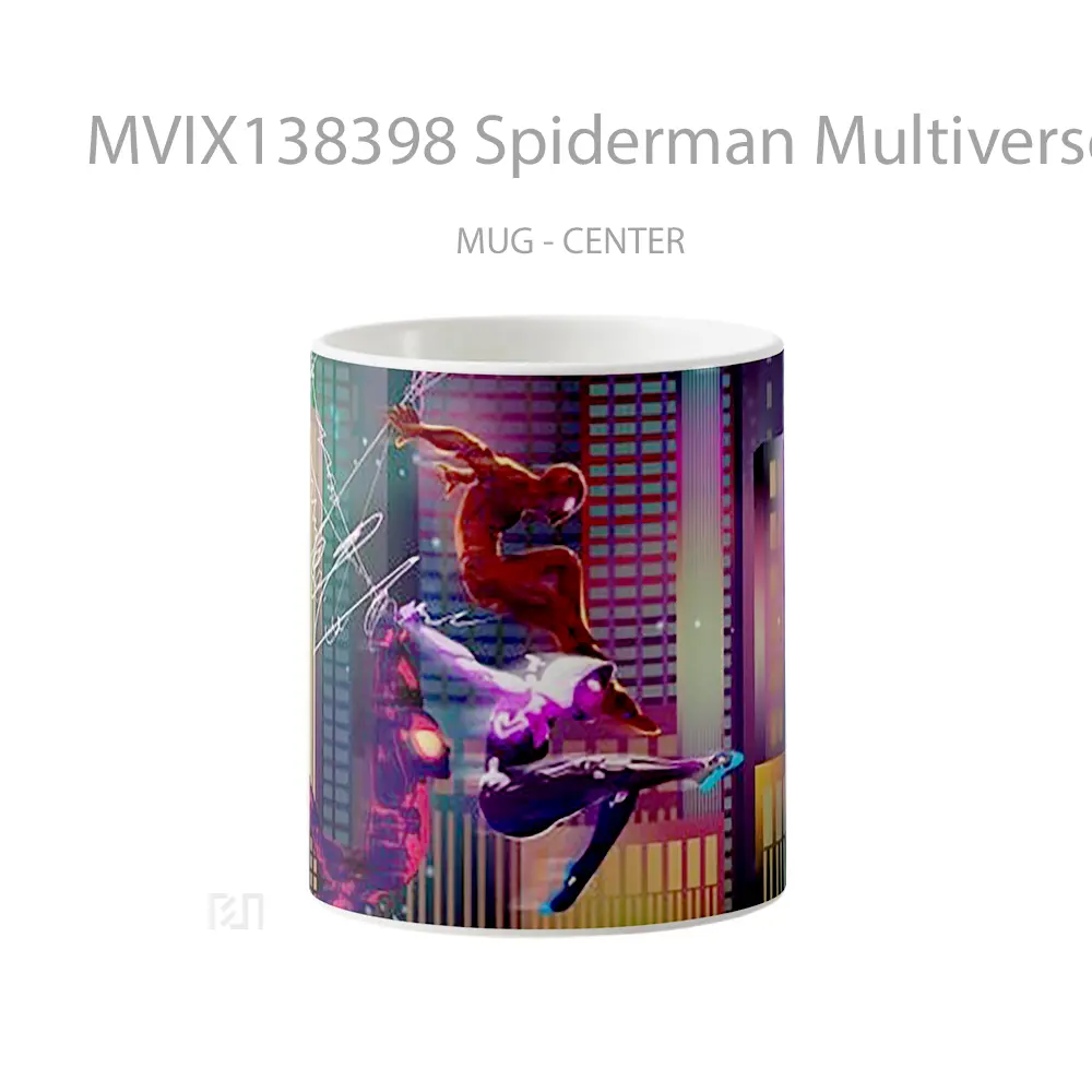 Mug Spiderman Multiverse Gelas Superhero