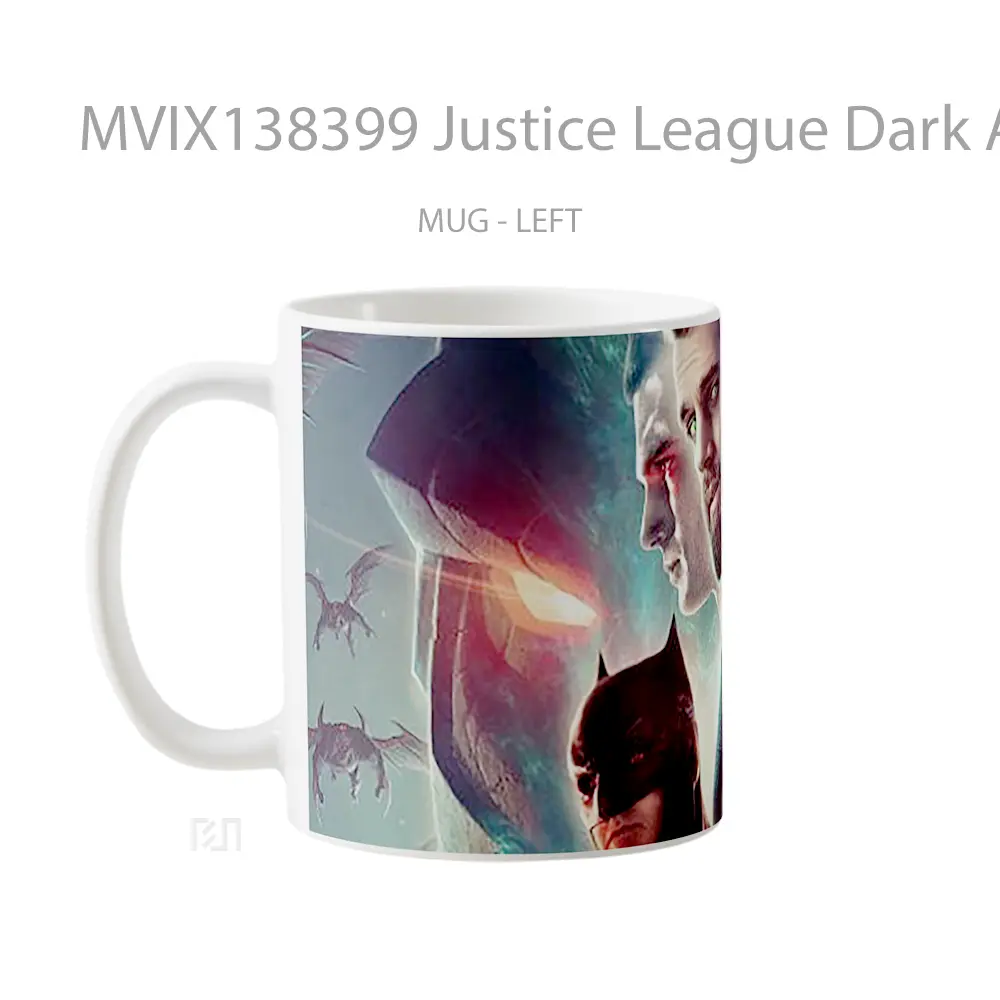 Mug Justice League Dark Apokolips War Gelas Superhero - All-side / Desain