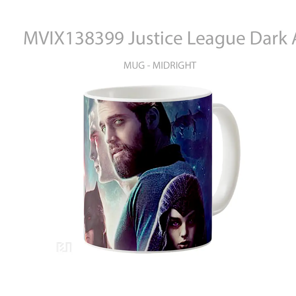 Mug Justice League Dark Apokolips War Gelas Superhero - All-side / Desain